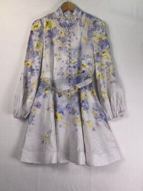 Zimmermann Matchmaker Mini Floral Dress